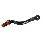 Apico Elite Gear Pedal - KTM SX 125/150 2001-16, SXF 250/350 2013-15, Husqvarna TC125 2014-16, FC 250/350 2014-15 - Black/Orange