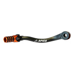 Apico Elite Gear Pedal - KTM SX 85/105 2003-17, Husqvarna TC85 2014-17 - Black/ Orange