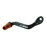 Apico Elite Gear Pedal - KTM SX65 2009-22, Husqvarna TC65 2017-22 - Black/ Orange