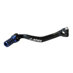 Apico Elite Gear Pedal - TM All Models 85-450 1999-2021 - Black/ Blue