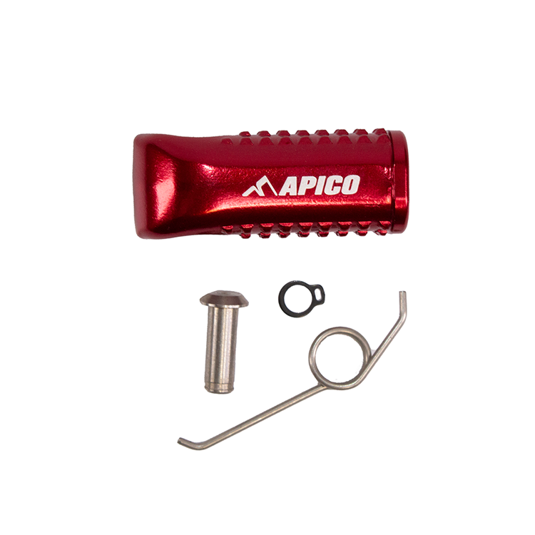 Apico Replacement Gear Pedal Tip - Gas Gas Enduro/ MX Models 2016-21 - Red