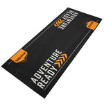 Biketek Adventure Series Orange Garage Mat - 190 x 80cm