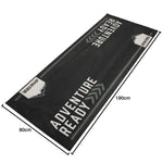 Biketek Adventure Series Grey Garage Mat - 190 x 80cm