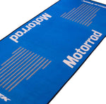 BikeTek Series 3 Motorrad Logo Garage Mat - 190 x 80cm