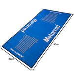 BikeTek Series 3 Motorrad Logo Garage Mat - 190 x 80cm