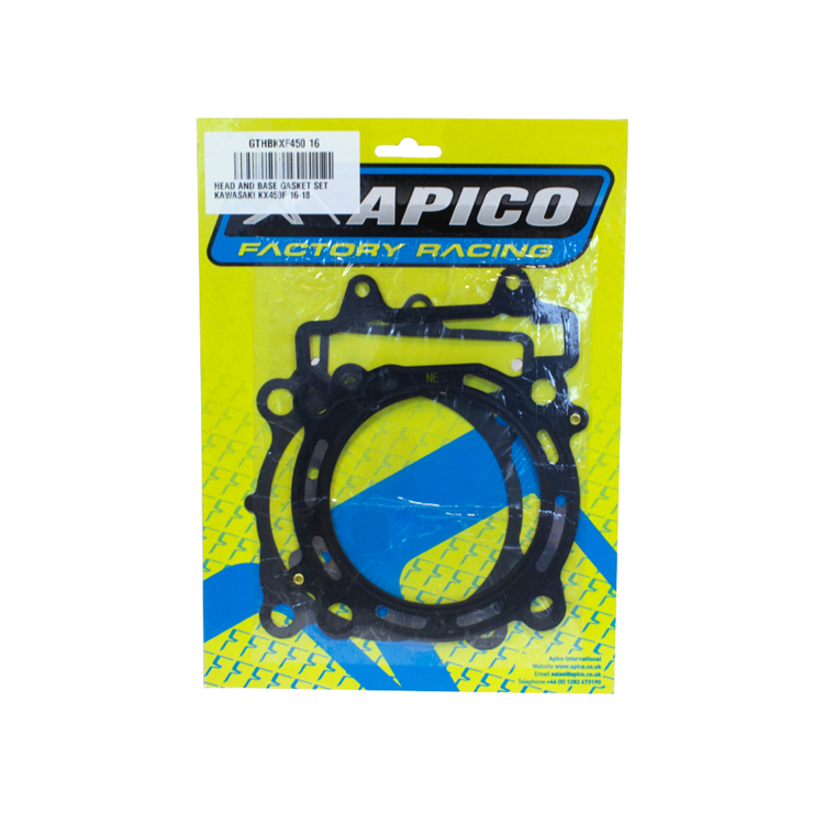 Apico Head & Base Gasket Set - Kawasaki KXF450 2016-18