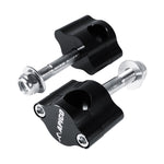 Apico Single Bolt Handlebar Mounting Kit For 22.2mm Bars - Black