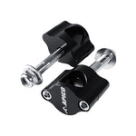 Apico Single Bolt Handlebar Mounting Kit For 28.6mm Fat Bars - Black