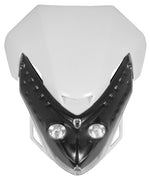 Bike It Universal Spectre Fairing Headlight - White