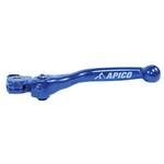 Apico Elite Clutch Lever - Kawasaki KXF250 2021-22, KXF450 2019-22 - Blue