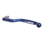 Apico Elite Clutch Lever - Kawasaki KXF250 2005-19, KXF450 2005-18, Yamaha YZ 125/250 2000-14, YZF 2001-08 - Blue