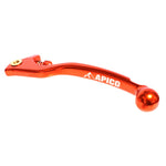 Apico Elite Forged Trials Clutch Lever Inc Adjuster - To Fit Braktec - Orange