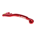 Apico Elite Forged Trials Clutch Lever Inc Adjuster - To Fit Braktec - Red