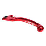 Apico Elite Forged Trials Clutch Lever Inc Adjuster - To Fit Grimeca - Red