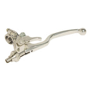 Raceline Clutch Lever Assembly - Kawasaki KXF250 2005-10, KXF450 2006-08, Suzuki RMZ250 2005-06, RMZ450 2005-07 - Silver