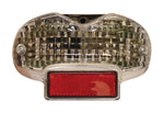 Bike It LED Rear Tail Light With Clear Lens & Integral Indicators - Suzuki GSF1200 Bandit 2000-07