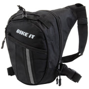 Bike It Motorcycle Large Thigh Expedition Pouch - 25 x 23 x 10cm