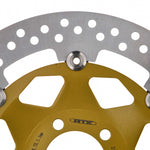 MTX Performance Front Floating Round Brake Disc - Kawasaki Z1000 & ZX-12R Ninja 2004-06