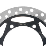 MTX Performance Front Solid Round Brake Disc - Kawasaki KLX250 Super Sherpa 1997-2000, KL250 2000-02