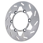 MTX Performance Rear Solid Round Brake Disc - Kawasaki KLX250 D Tracker 1998-2003, KDX125 1990-94