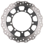 MTX Performance Front Solid Wavy Brake Disc - Kawasaki KLR650 2008-09