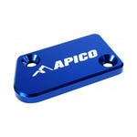 Apico Front Brake Master Cylinder Cover - Yamaha YZ 125/250 & YZF 250/450 2008-24, WRF250 2017-24, WRF450 2016-24 - Blue