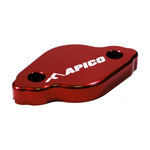 Apico Rear Brake Cover - Beta 250/300 RR 2T 2013-24, Gas Gas EC 2018-20 - Red