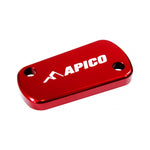 Apico Rear Brake Cover - Kawasaki KX 125/250 2003-08, KXF250 2004-24, KXF450 2006-23 - Red