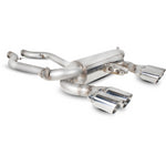 Scorpion Exhaust Half System Quad Daytona - BMW E90, E92 M3 07-13