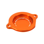 Apico Oil Filter Cover - KTM SXF250 2006-12, EXC 250/400/450/525 2000-07, EXC-F250 2007-13 - Orange