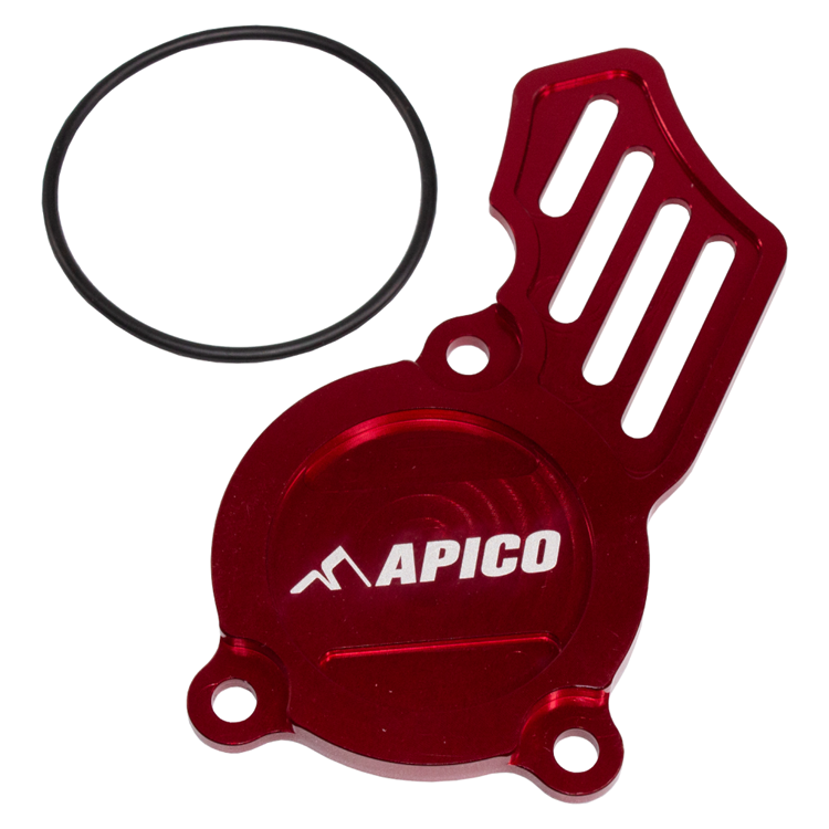 Apico Oil Pump Cover - Gas Gas MC250F 2021-23, MC350F 2022-23, EC-F 2021-23 - Red