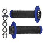 Pro Grip 708 Lock On Grips With 6 Cams - Black/Blue