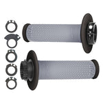 Pro Grip 708 Lock On Grips With 6 Cams - Grey/Black