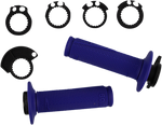 Pro Grip 709 Lock On Grips With 6 Cams - Blue