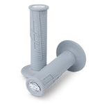 Pro Taper Lock On Half Waffle Grips - Grey/ Grey