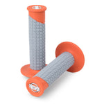 Pro Taper Lock On Pillow Top Grips - Orange/ Grey