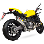 Scorpion Serket Taper Stainless Steel Exhaust - Ducati Monster 821 2018 - 2020