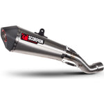 Scorpion Serket Taper Stainless Steel Exhaust - Ducati Monster 821 2018 - 2020