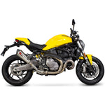 Scorpion Serket Taper Stainless Steel Exhaust - Ducati Monster 821 2018 - 2020