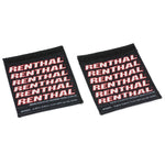 Renthal Clean Grip Handlebar Grip Covers - Black/Red/White