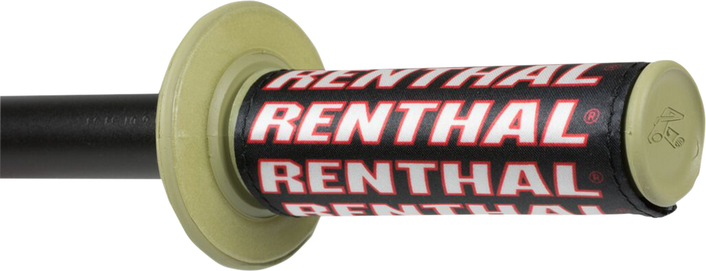 Renthal Clean Grip Handlebar Grip Covers - Black/Red/White