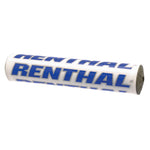 Renthal 240mm/10" SX Bar Pad - White/Blue