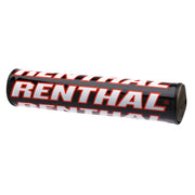 Renthal 240mm/10" SX Bar Pad - Black/White/Red