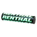 Renthal 240mm/10" SX Bar Pad - Black/White/Green