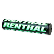 Renthal 240mm/10" SX Bar Pad - Black/White/Green