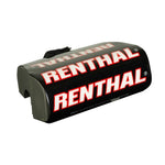 Renthal Trials Fat Bar Handlebar Pad - Black White/Red