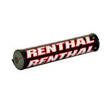 Renthal Trials Handlebar Bar Pad - Black/White/Red