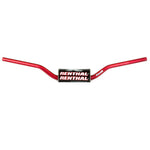 Renthal 604 RC Bend Fat Bar Handlebars - Honda CRF 2004-18, Kawasaki KX/KXF2006-20 - Red