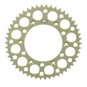 Renthal Ultralight Rear Sprocket - Kawasaki KX 125/250 1980-2008, KXF 250/450 2004-24 - 49T Hard Anodised