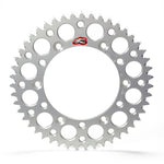 Renthal Ultralight Rear Sprocket - Kawasaki KX 125/250 1980-2008, KXF 250/450 2004-24 - 49T Silver